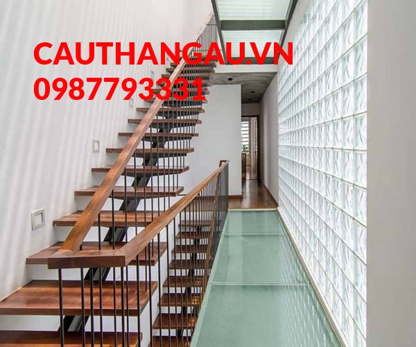 Cầu thang xương cá hiện đại thu hút mọi ánh nhìn